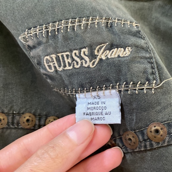 Guess Jeans Camo Jacket SZ XS/TP NWT - Picture 6 of 7